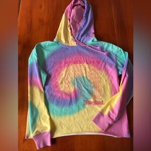 Disney Cropped Long Sleeve With hood XS